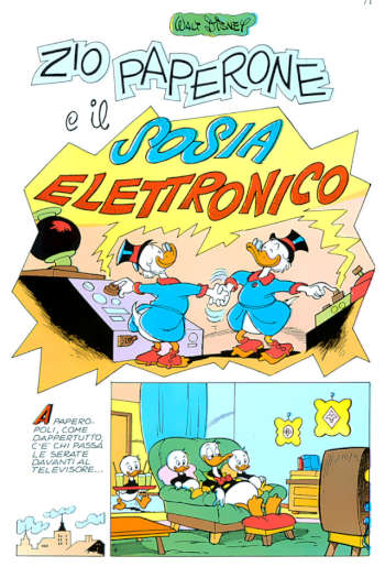 La prima pagina de Il sosia elettronico