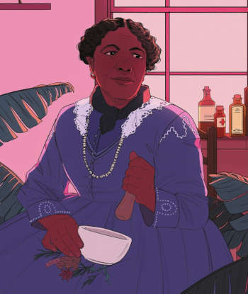 Mary Seacole. Illustrazione di Bex Glendining