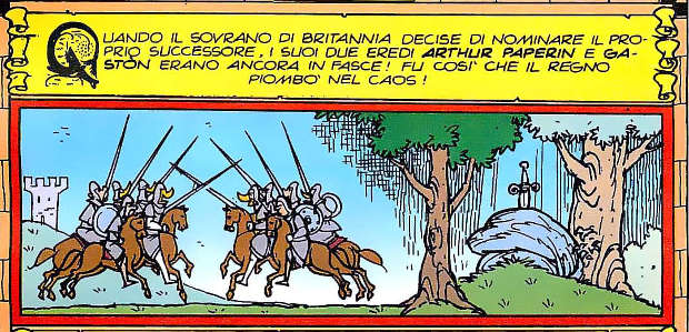 Topolino2341 papero che volle farsi re