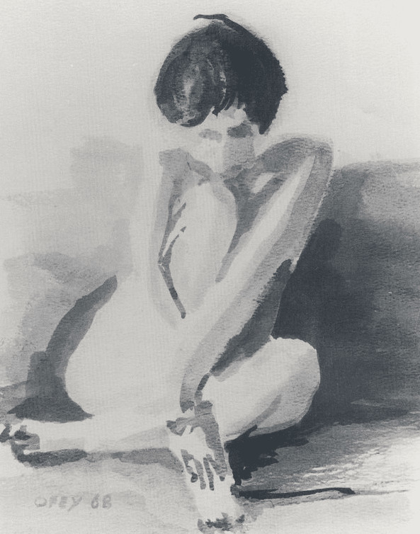 Female posing richard feynman