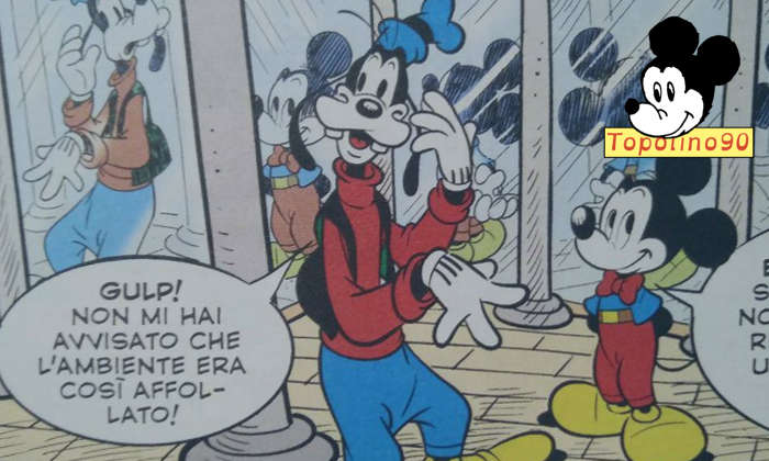 Topolino3277 pippo labirinto specchi