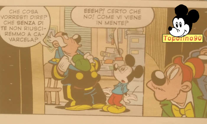 Topolino3277 popolarita ingombrante evidenza