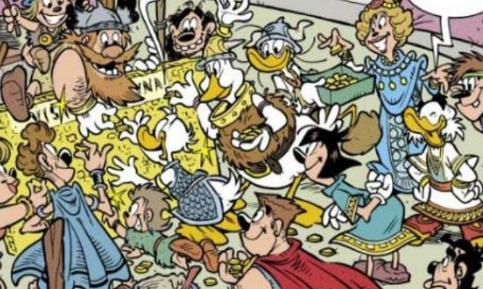 Topolino3301 mosaico barbaro evidenza
