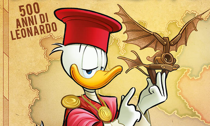 Topolino3312 leonardo da vinci evidenza