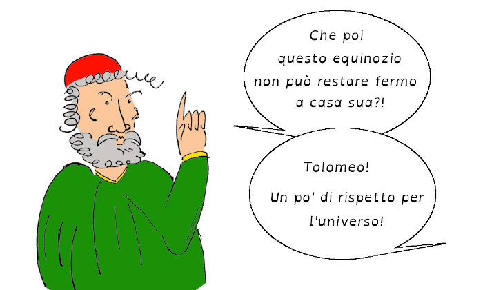 Tolomeo equinozio evidenza