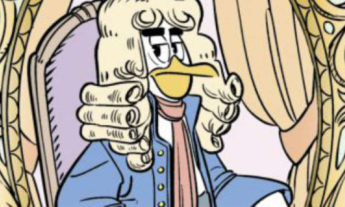 Topolino3504 isaac newton papero