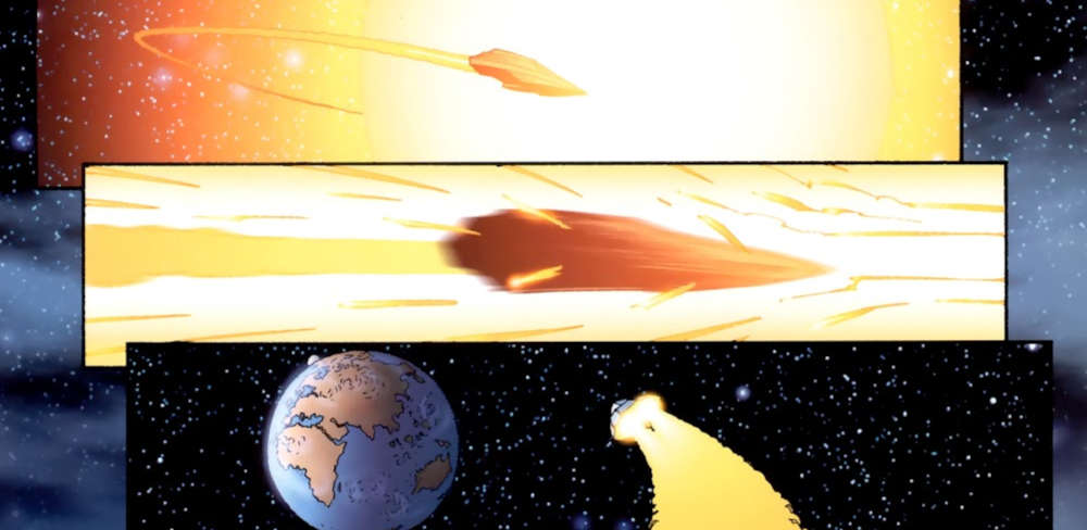 Jla Earth2 Attraversare Sole Evidenza