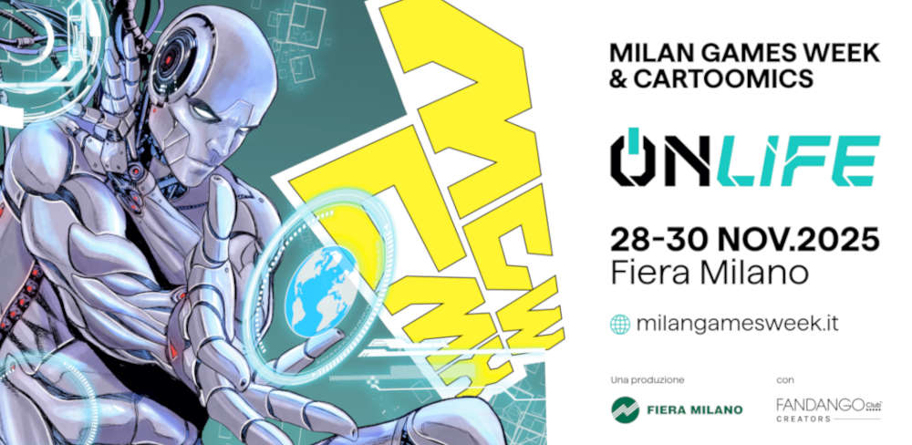 Milan games week cartoomics 2025 evidenza