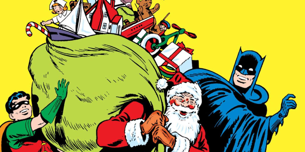 Batman27 cover batman robin santa claus