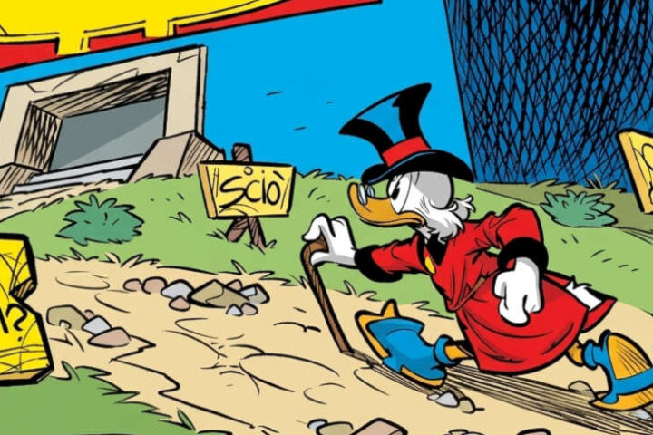Topolino3675 zio paperone invisibile evidenza