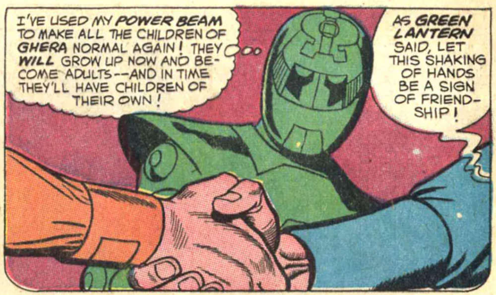 Green lantern 59 guy gardner pace