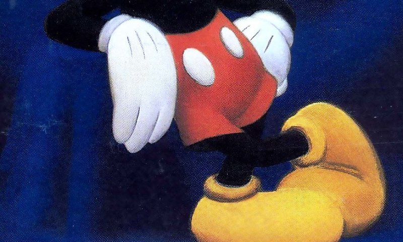 Mickey pantaloncini evidenza