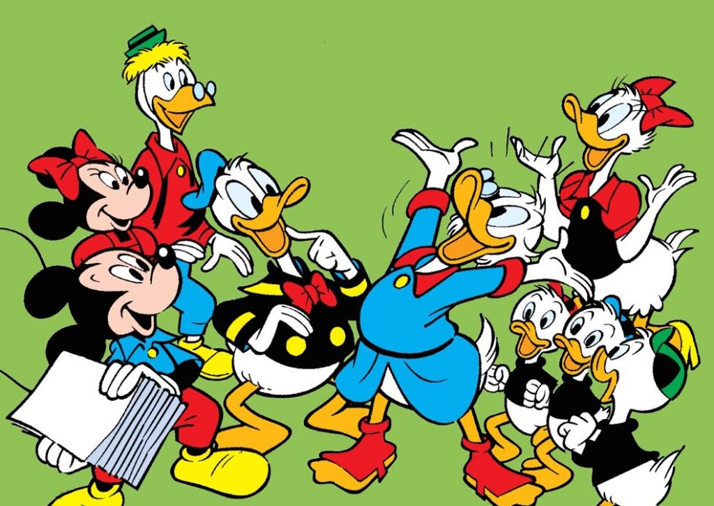 I personaggi Disney disegnati da Romano Scarpa