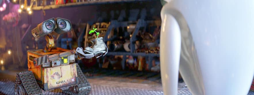 germoglio scarpa wall-e