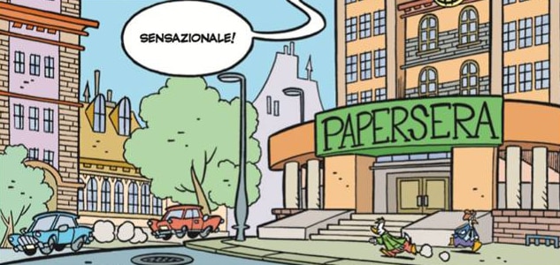 paperoga, grunfio