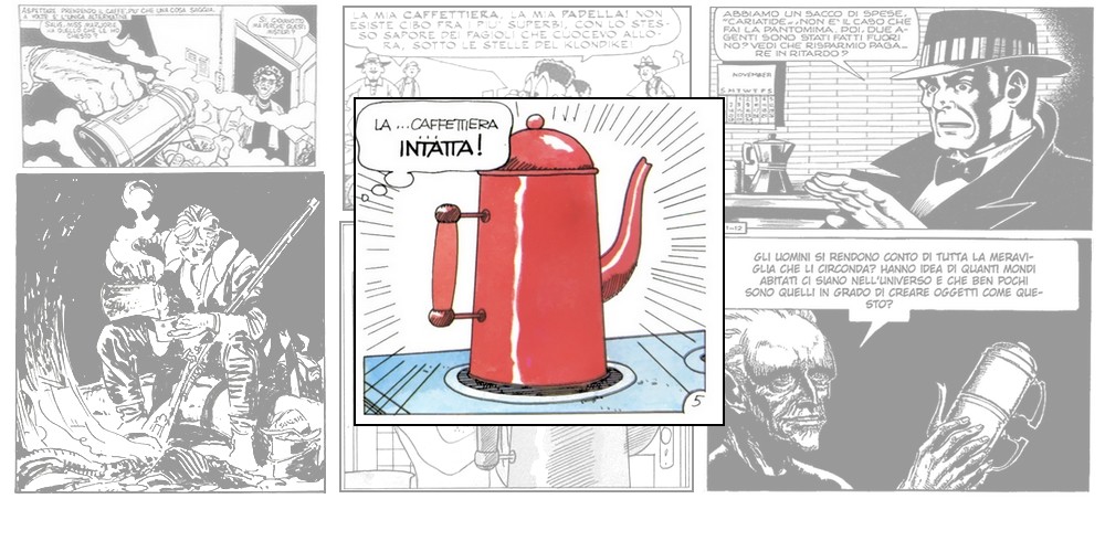 caffettiere fumetti