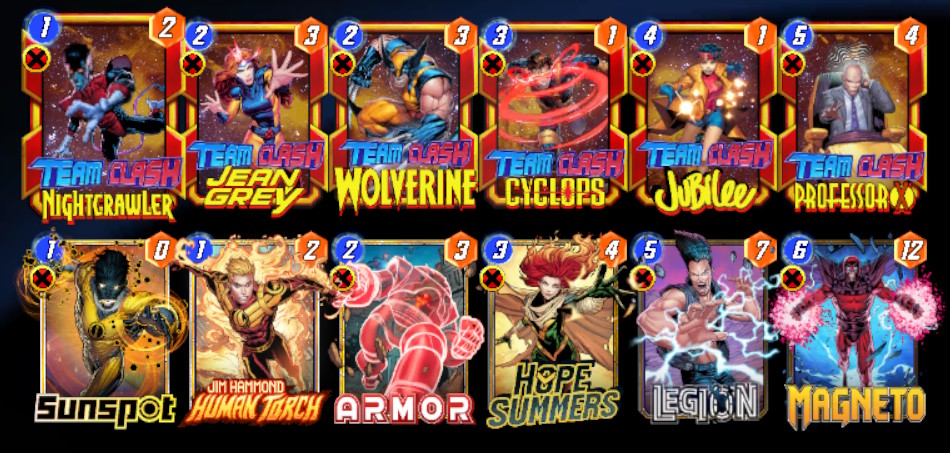Teamclasch xmen rev