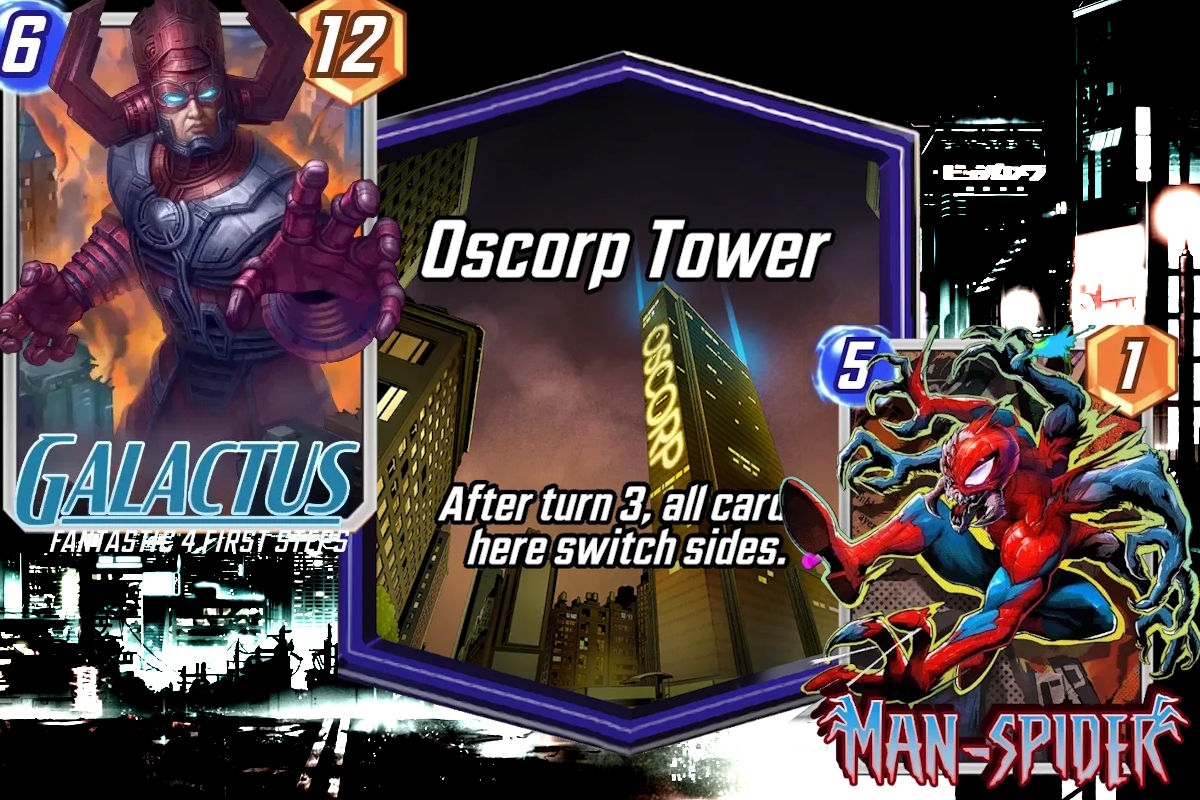Faq man spider Galactus Oscorp