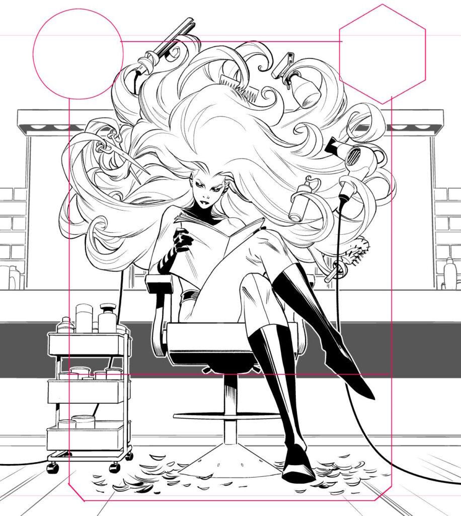 Medusa Card Ink