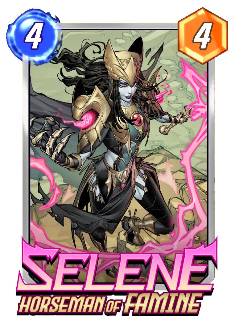 Selene horseman of famine