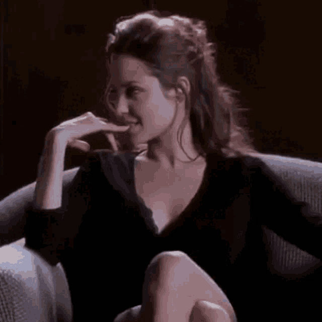 Angelina jolie bing chilling gif