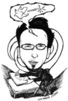 Ritratto di Costantini a opera di Zograf
