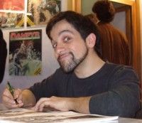 Fabio Celoni - Cartoomics 2004 - Fonte: Ayaaaak.ne