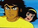 Akira e Miki in una scena del cartone animato