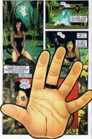 Una tavola dalla miniserie di Zatanna