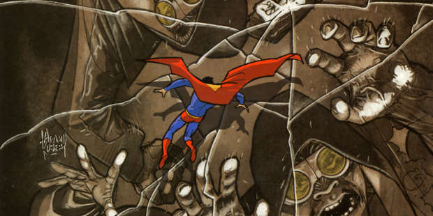 Superman006 planeta evidenza