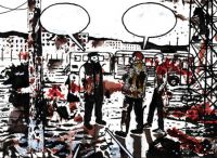 Una vignetta dell'artista