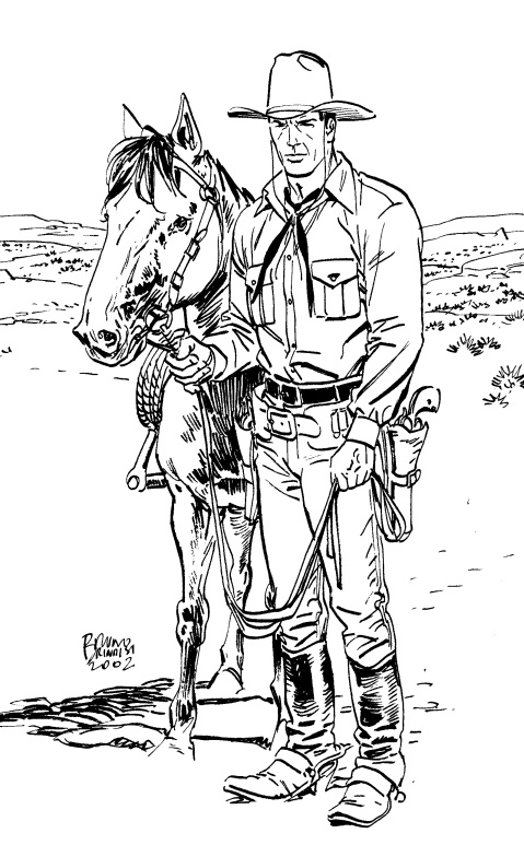 Tex con cavallo