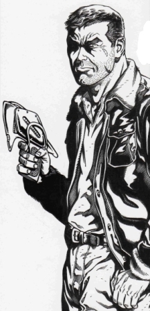 Bra Barron,illustrazione per torino comics 2005