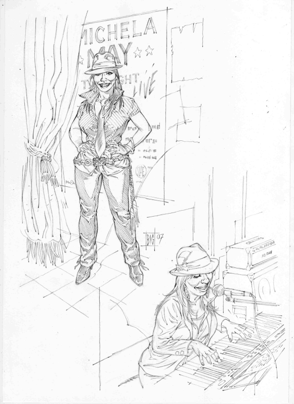 Caricatura musicista