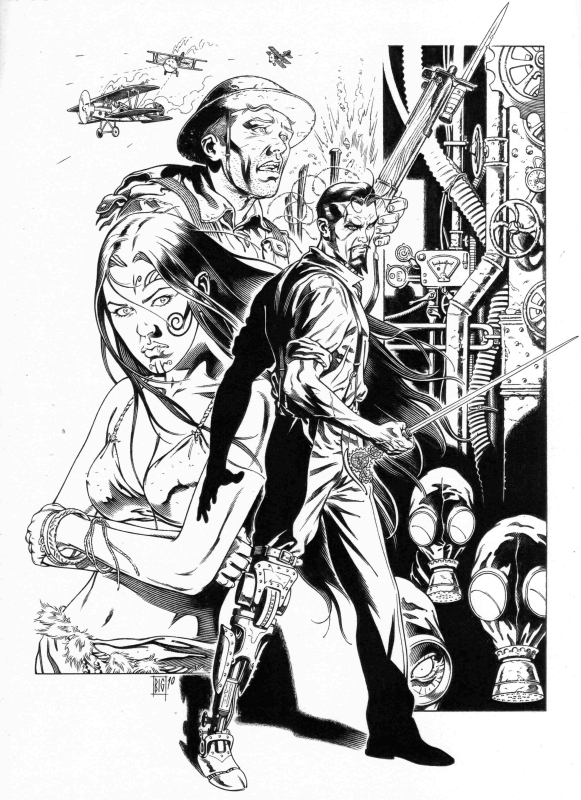 Greystorm illustrazione per luccacomics