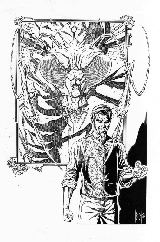 Greystorm,illustrazione per cartoomics