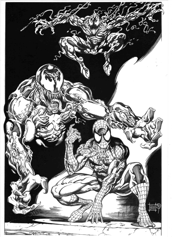 Illustrazione spiderman