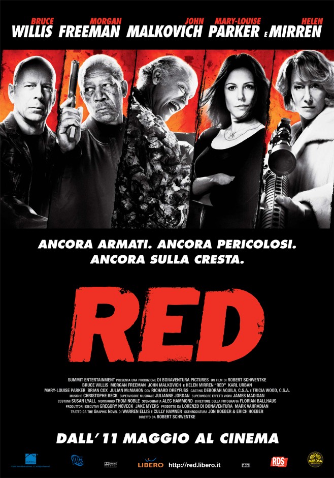 RED locandina film
