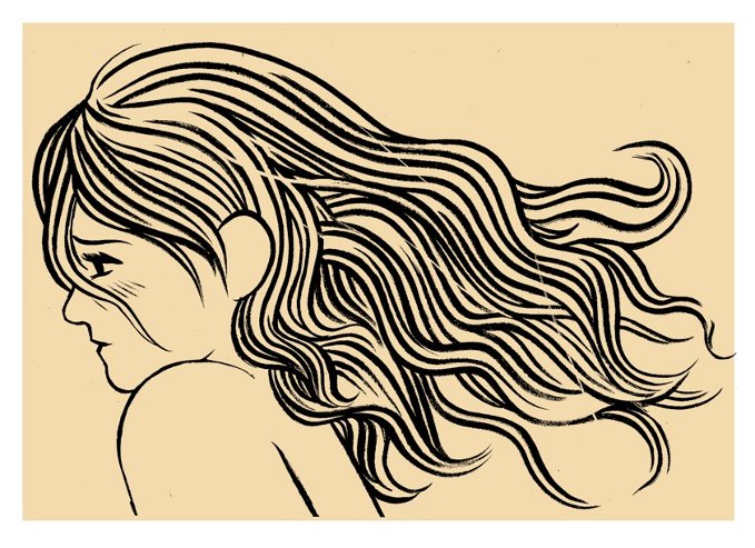 Capelli al vento,