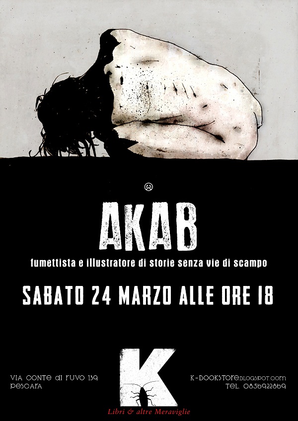 K libreria libri pescara akab grrrzetic carta straccia