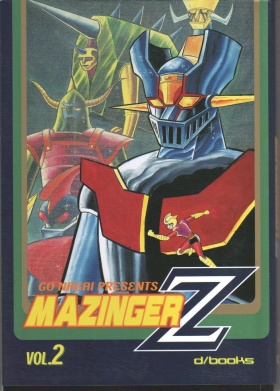 copertina manga mazinga z di nagai