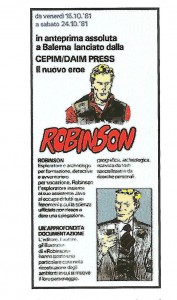 Martin Mystère o meglio Doc Robinson
