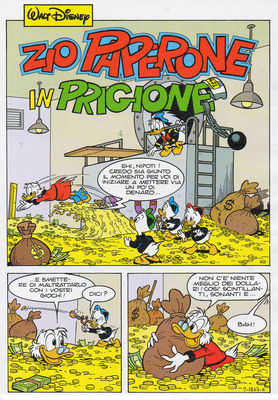 Zio Paperone in prigione Zio Paperone in prigione
