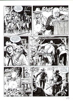 Bruno Brindisi - Tav 65 Tex Agguato a mezzanotte