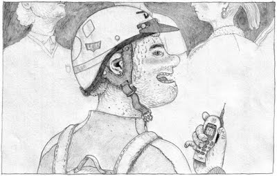 casco rosso