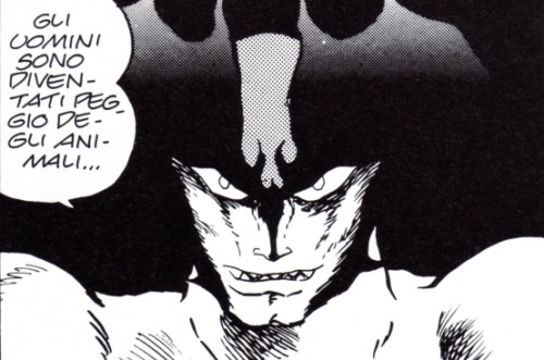AKIRA FUDO(DEVILMAN) DISGUSTATO DAGLI UOMINI