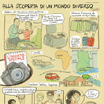 "Alla scoperta di un mondo diverso": graphic journalism dal Ghana per Mirella Mariani