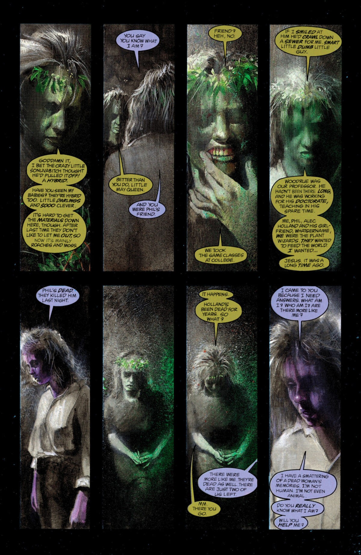 Black Orchid #2 by Neil Gaiman, Dave McKean and Todd Klein
