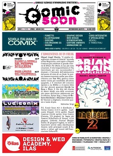 LoSpazioBianco nel nuovo numero di Comic-Soon, free-press sul fumetto