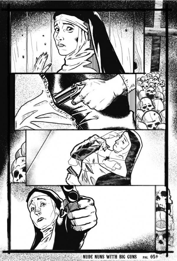 Nude Nuns with Big Guns #1, pg. 5 Nude Nuns with Big Guns #1, pg. 5